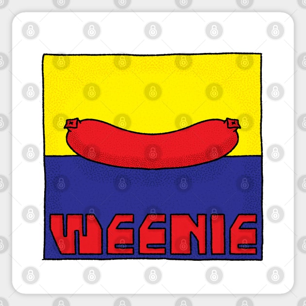 Weenie Sticker by RAWRstad